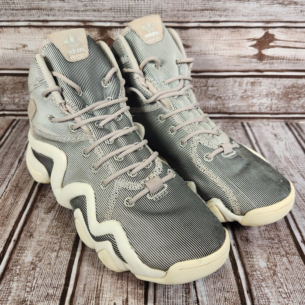 ADIDAS Crazy 8 ADV Women's 8 Metallic Grey Basketball Shoes Sneakers CQ2846